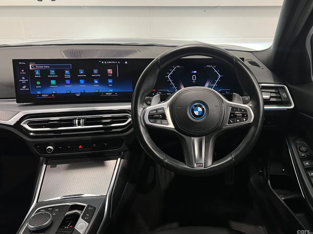 BMW 3-Series Saloon, Petrol Plug-in Hybrid, 2023, Blue
