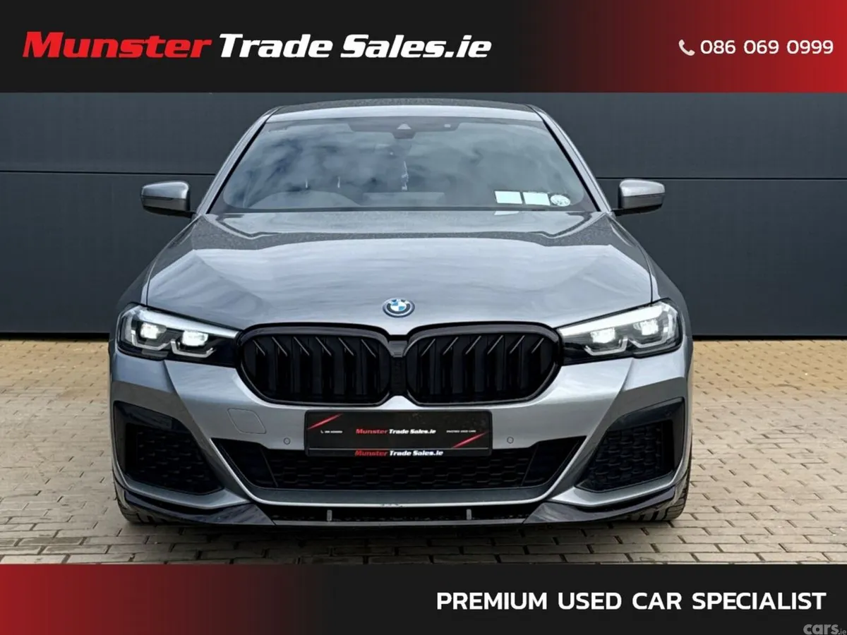 BMW 5-Series Saloon, Petrol Plug-in Hybrid, 2023, Grey