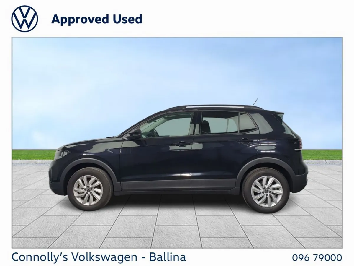 Volkswagen T-Cross SUV, Petrol, 2024, Black