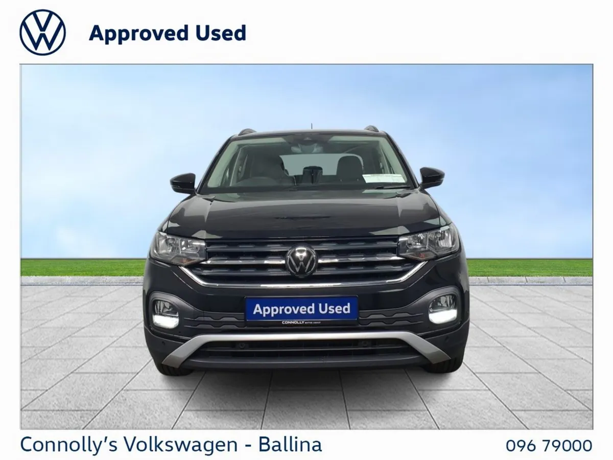 Volkswagen T-Cross SUV, Petrol, 2024, Black