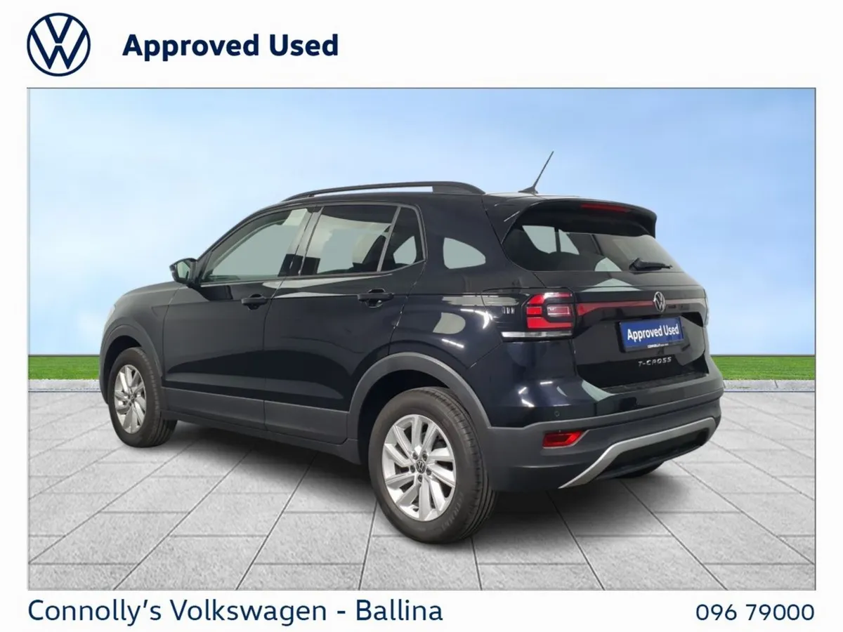 Volkswagen T-Cross SUV, Petrol, 2024, Black