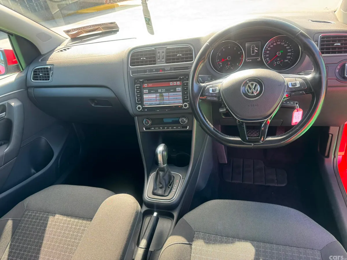 Volkswagen Polo Hatchback, Petrol, 2014, Red