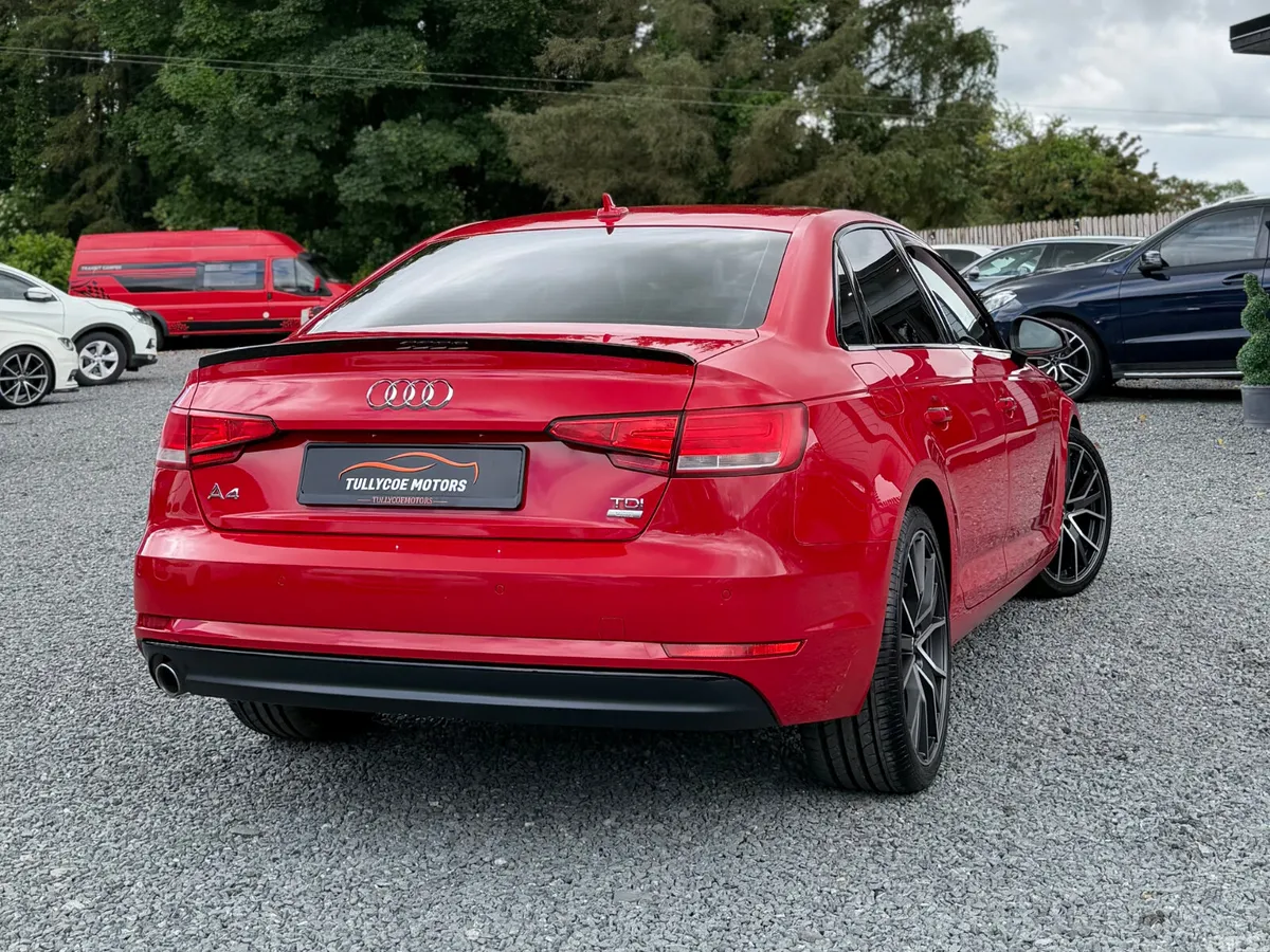 Audi A4 Saloon, Diesel, 2017, Red