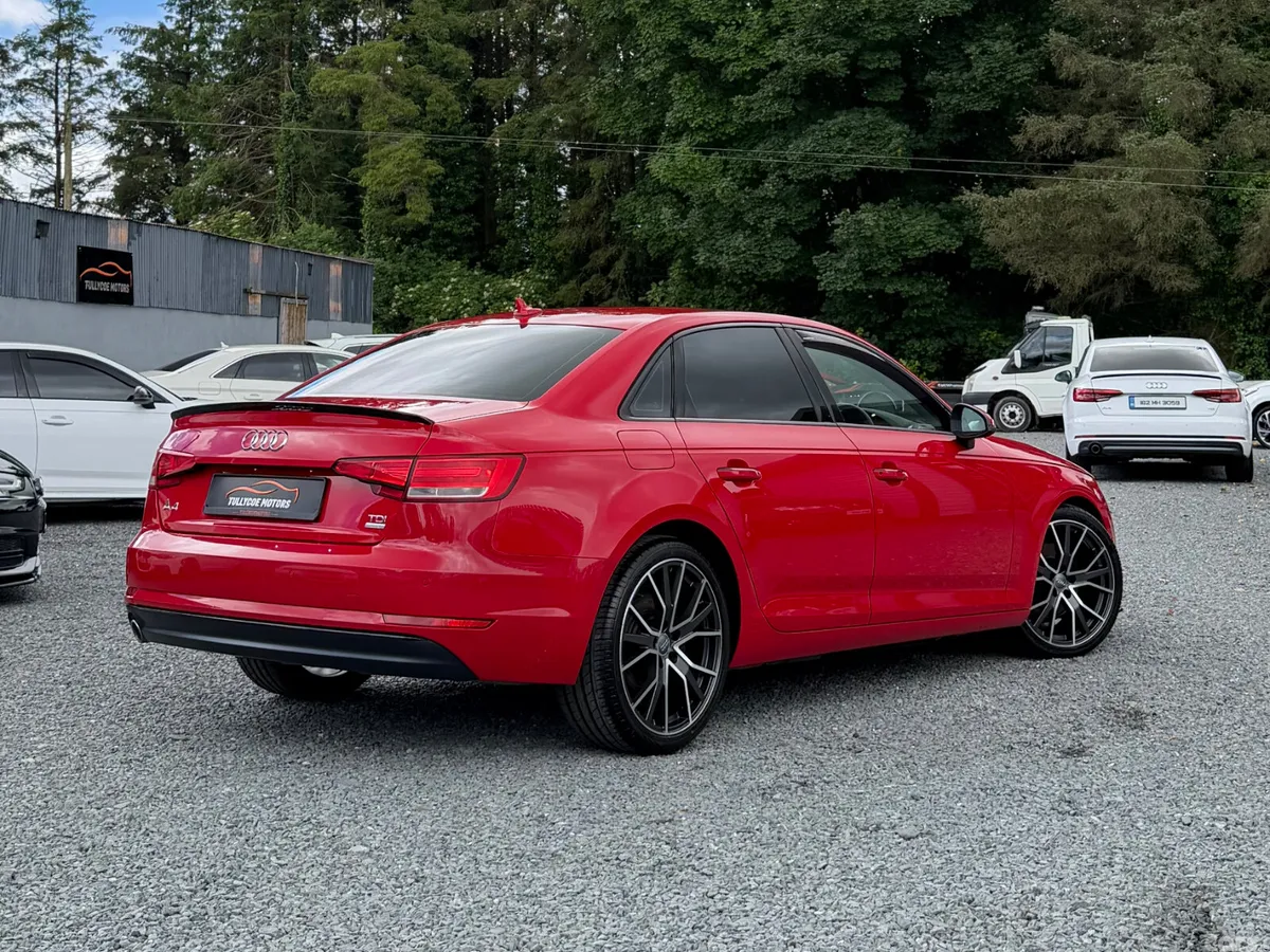 Audi A4 Saloon, Diesel, 2017, Red