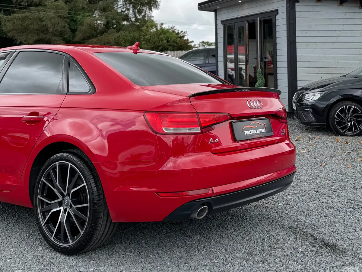 Audi A4 Saloon, Diesel, 2017, Red