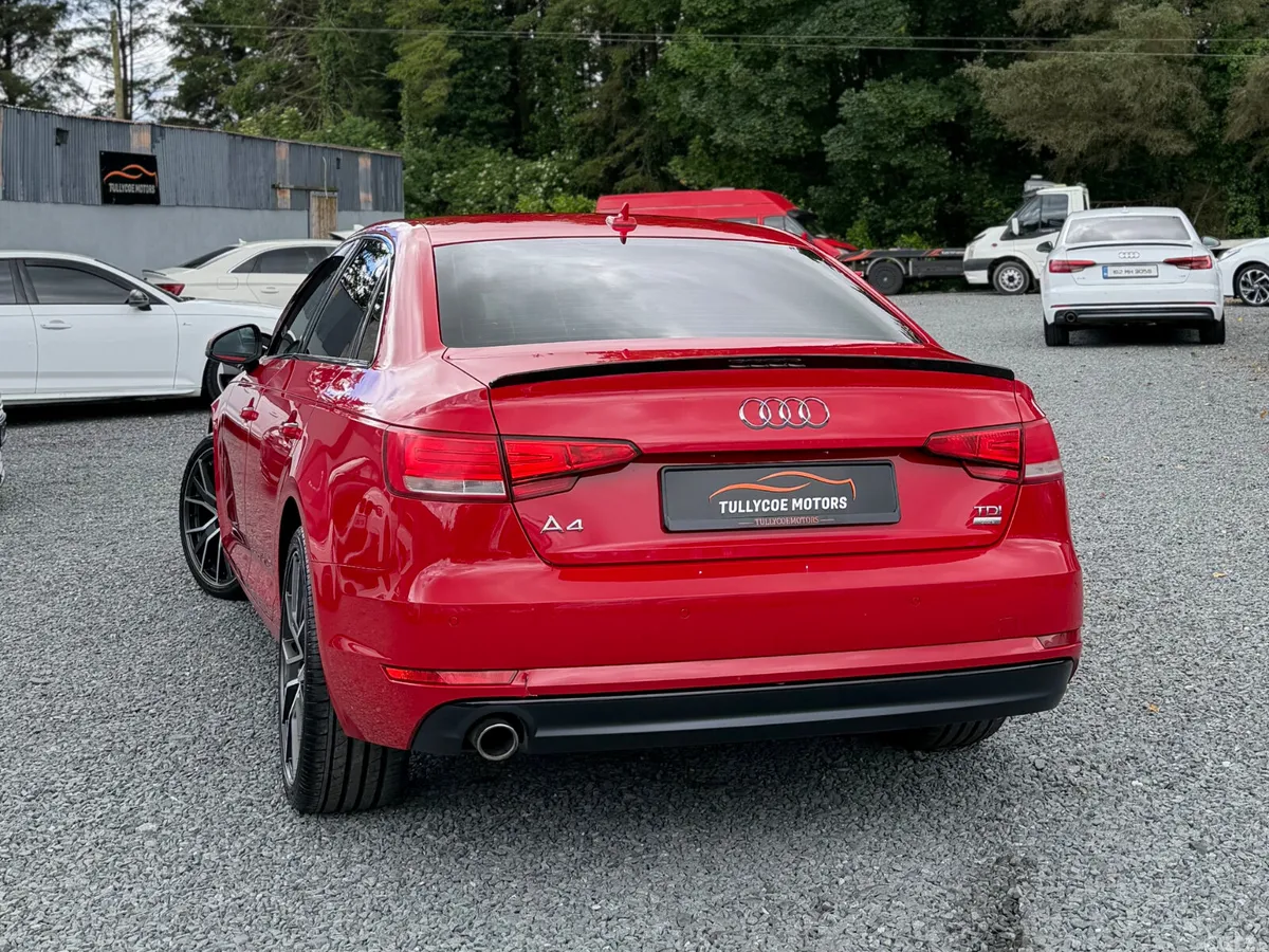 Audi A4 Saloon, Diesel, 2017, Red