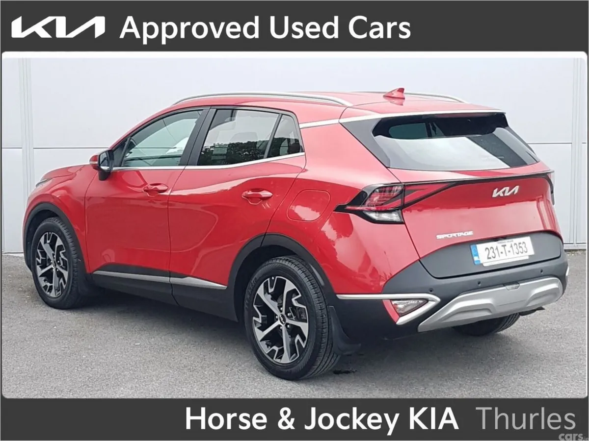 Kia Sportage SUV, Diesel Hybrid, 2023, Red