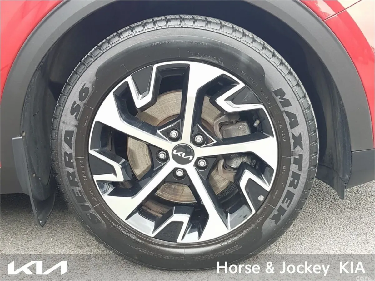 Kia Sportage SUV, Diesel Hybrid, 2023, Red