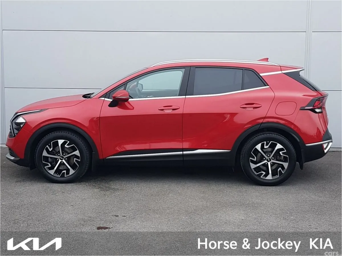 Kia Sportage SUV, Diesel Hybrid, 2023, Red