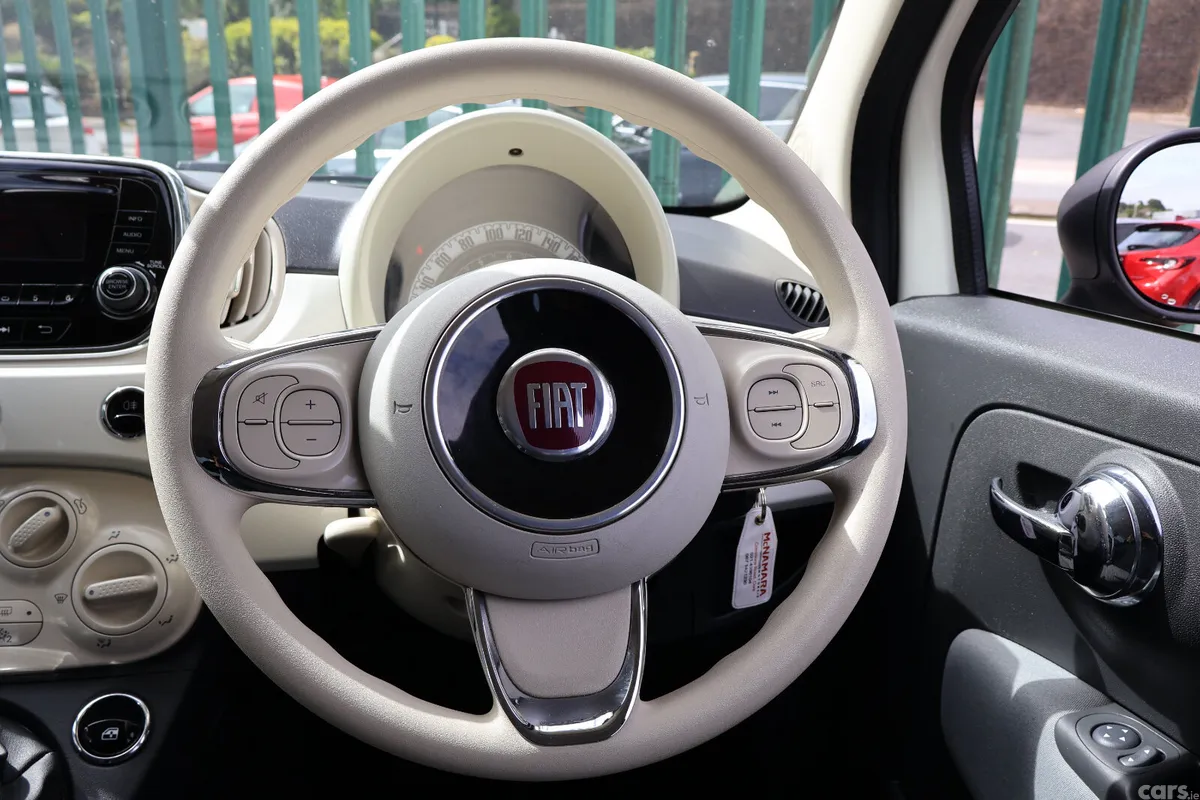 Fiat 500 Hatchback, Petrol, 2016, White