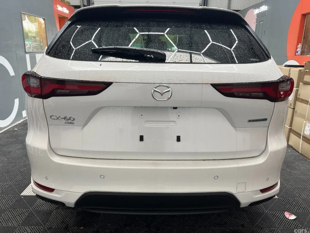 Mazda CX-60 SUV, Petrol Plug-in Hybrid, 2023, White