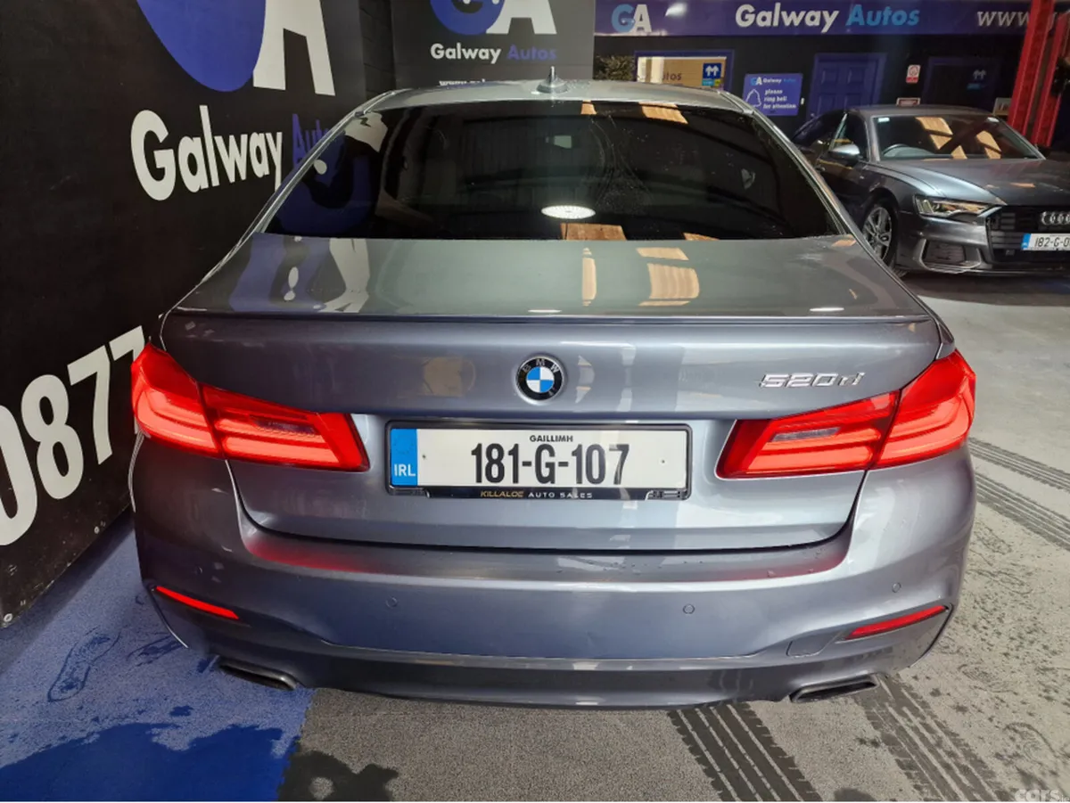 BMW 5-Series Saloon, Diesel, 2018, Grey