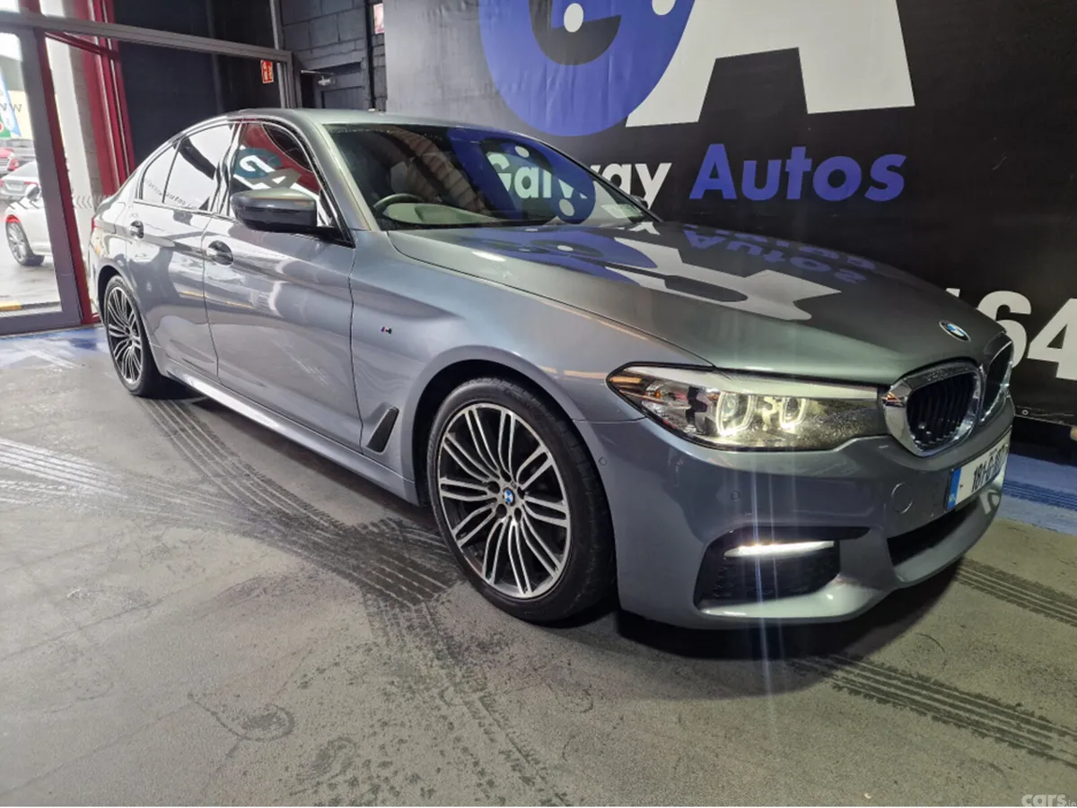 BMW 5-Series Saloon, Diesel, 2018, Grey