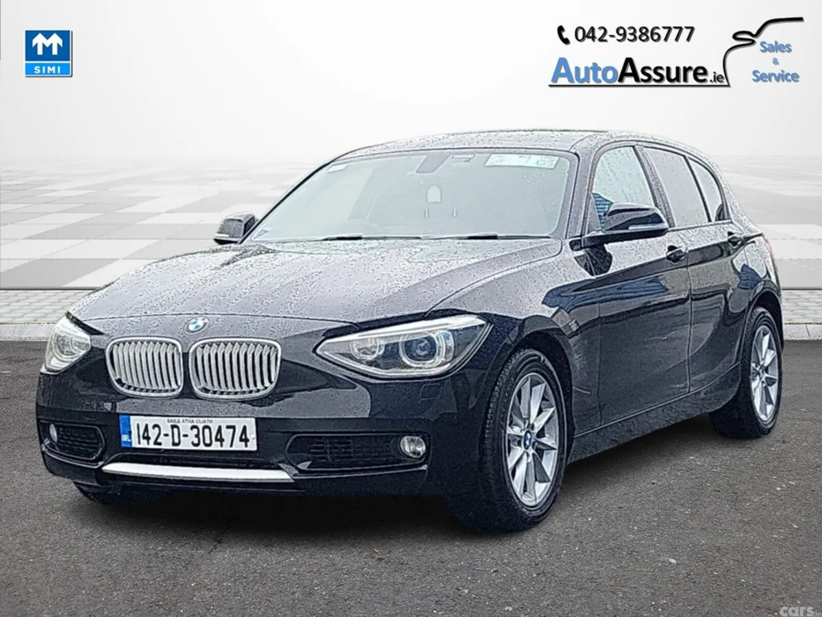 BMW 1-Series Hatchback, Petrol, 2014, Black