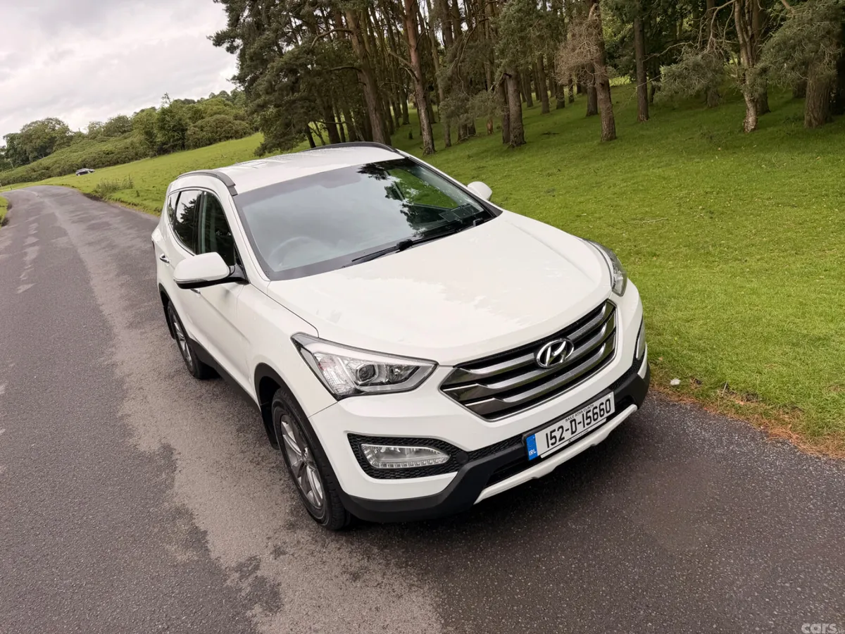 Hyundai Santa Fe SUV, Diesel, 2015, White