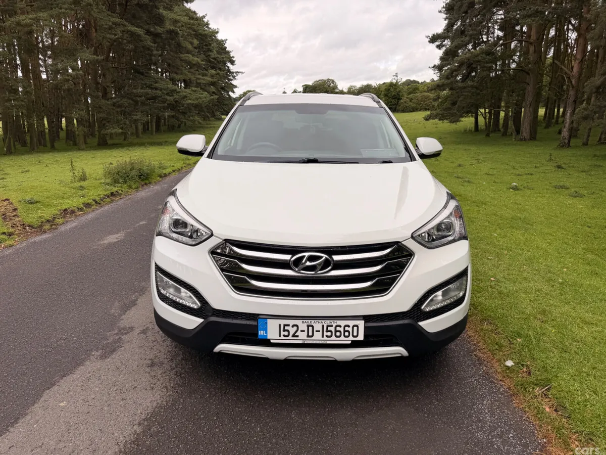 Hyundai Santa Fe SUV, Diesel, 2015, White