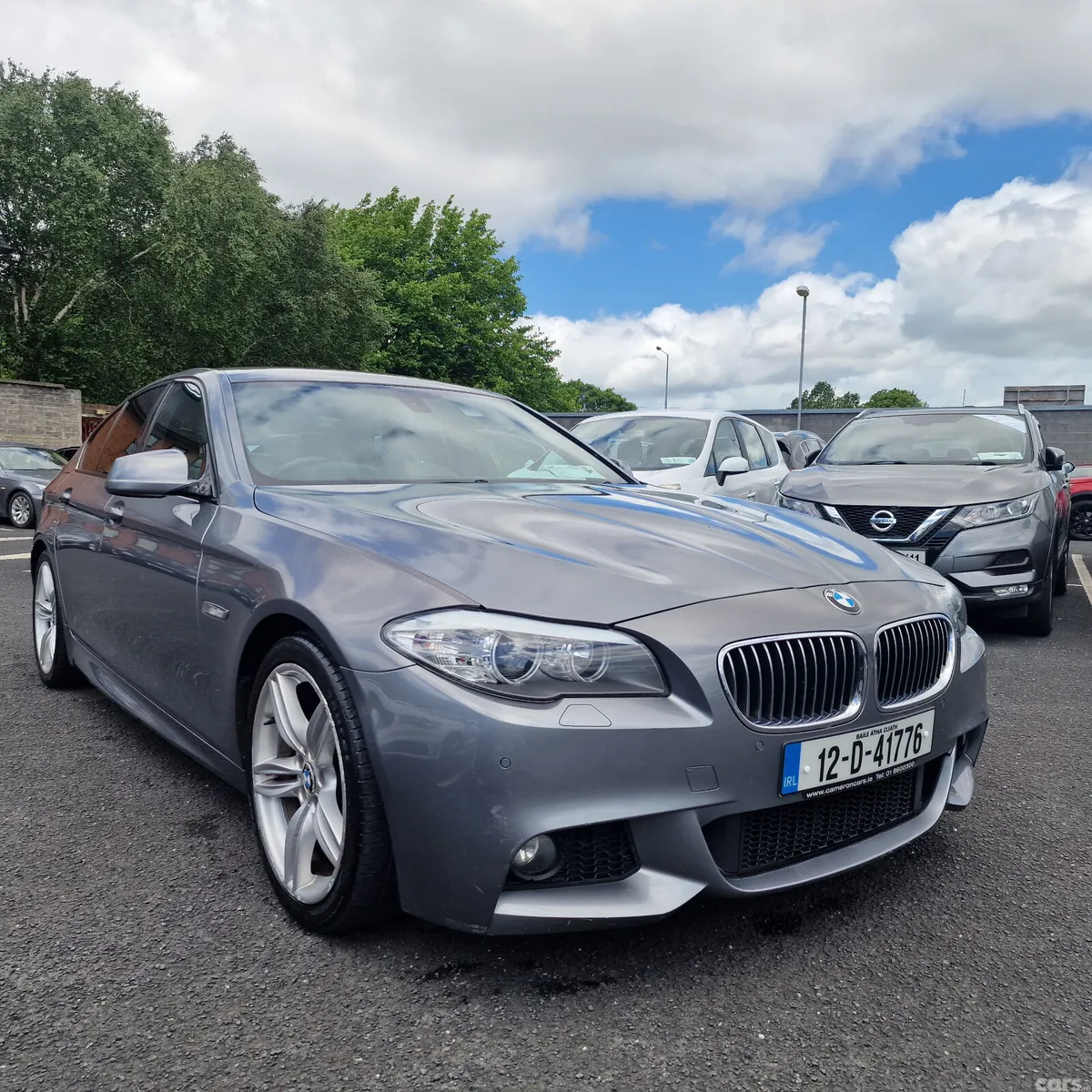 BMW 5-Series Saloon, Diesel, 2012, Grey