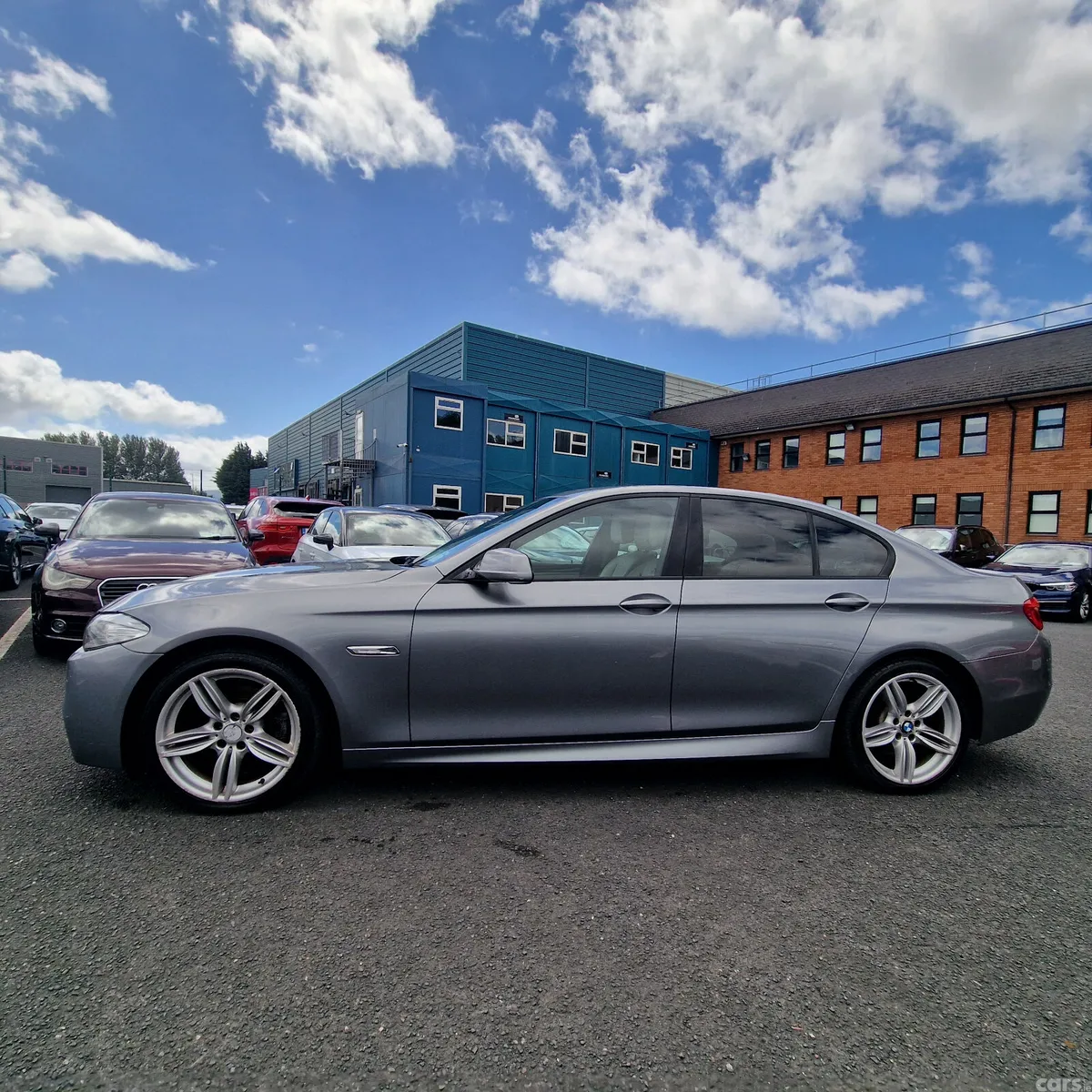 BMW 5-Series Saloon, Diesel, 2012, Grey
