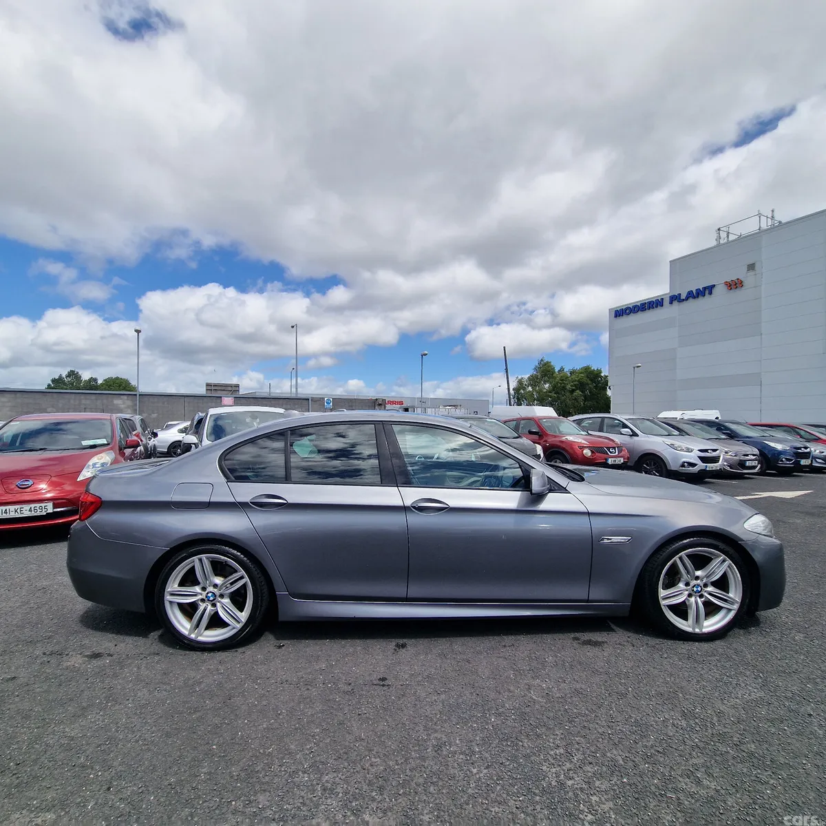 BMW 5-Series Saloon, Diesel, 2012, Grey
