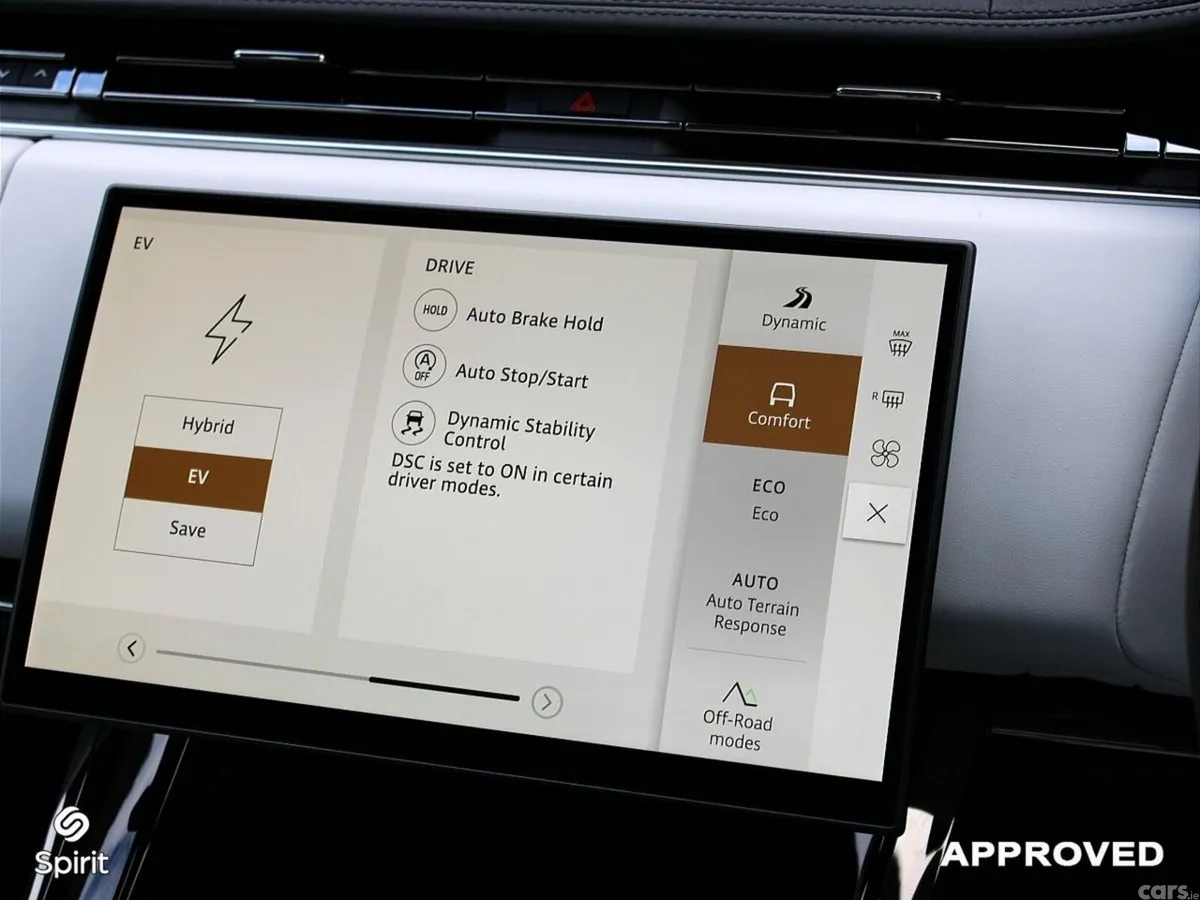 Land Rover Range Rover Sport SUV, Petrol Plug-in Hybrid, 2026, Black