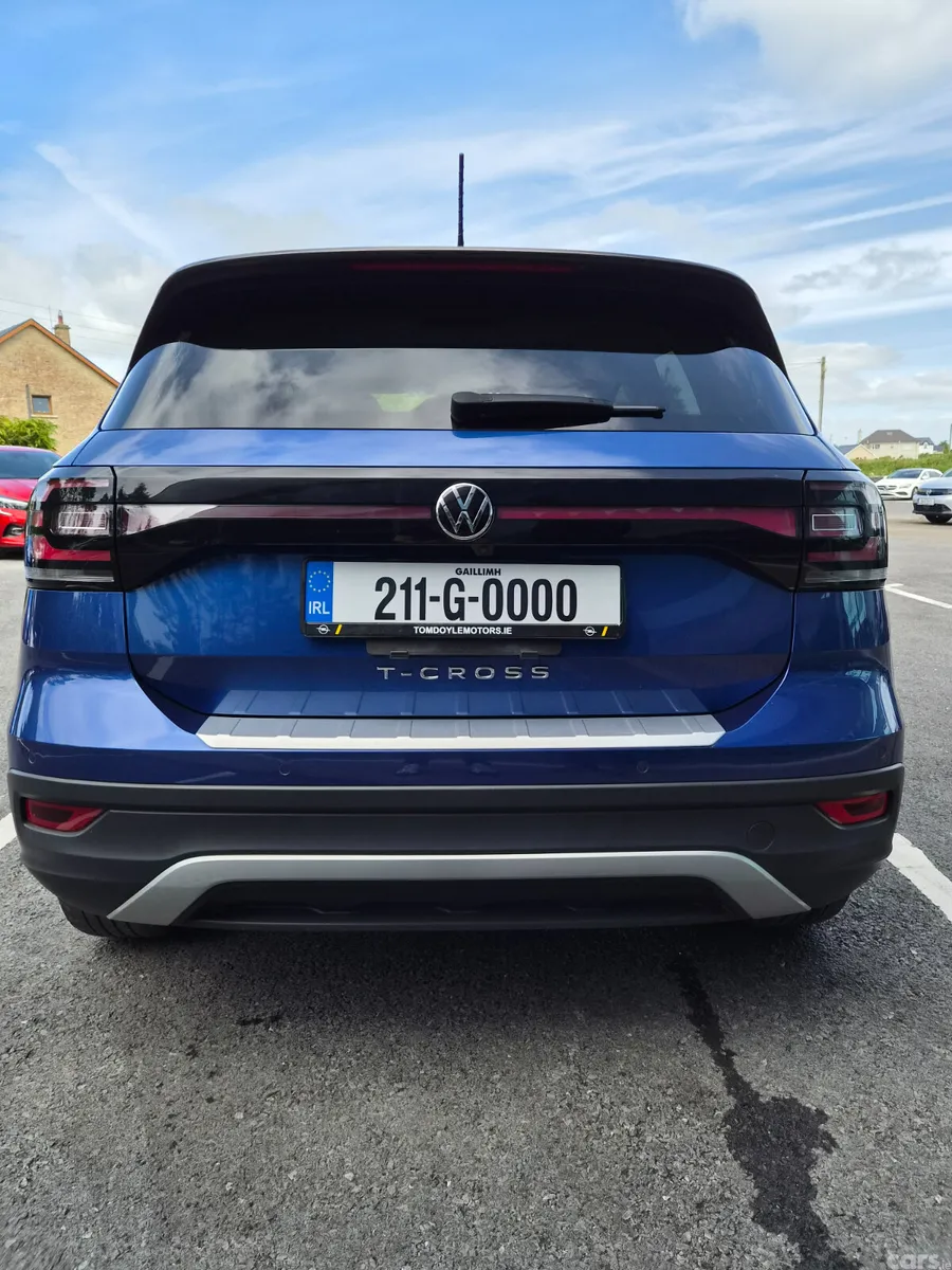 Volkswagen T-Cross SUV, Petrol, 2021, Blue