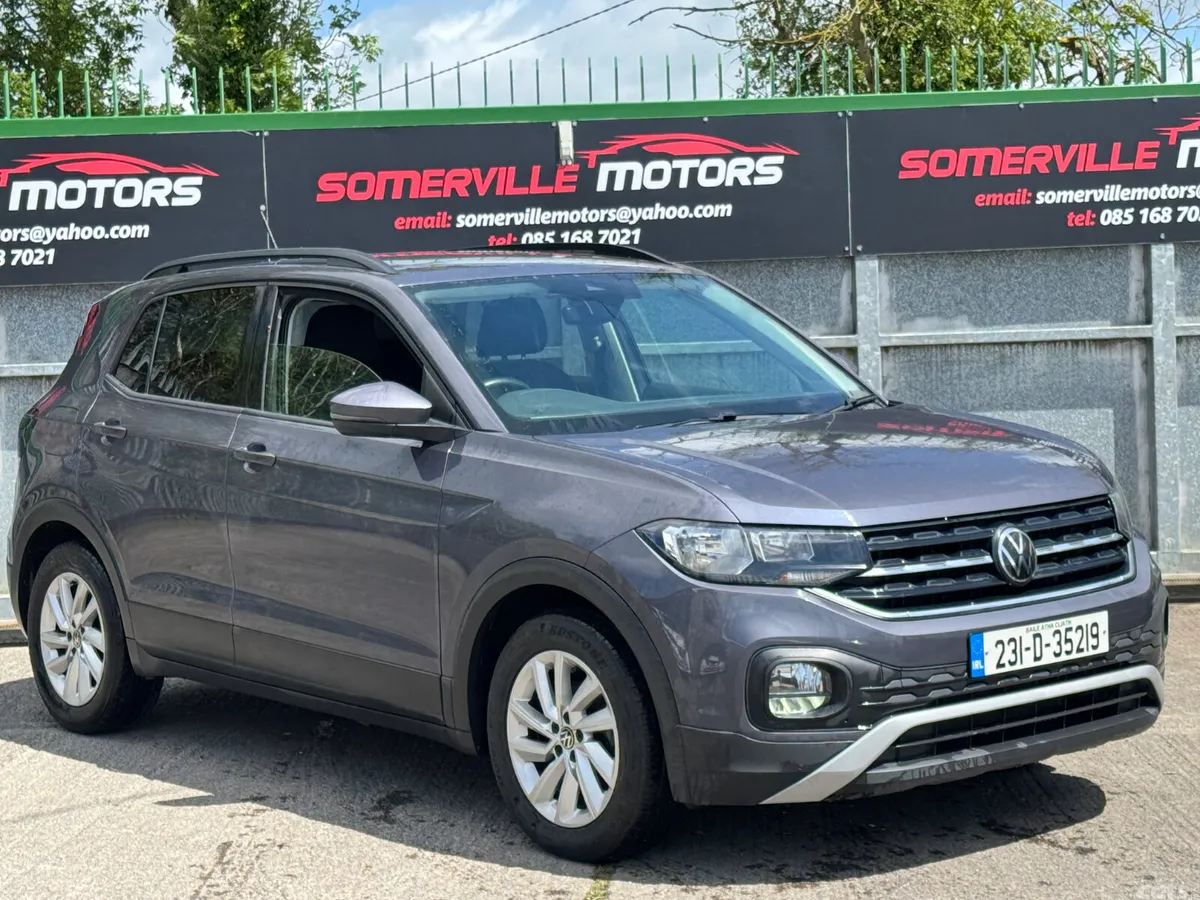 Volkswagen T-Cross SUV, Petrol, 2023, Grey