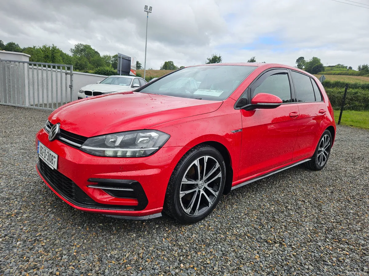 Volkswagen Golf Hatchback, Petrol, 2018, Red