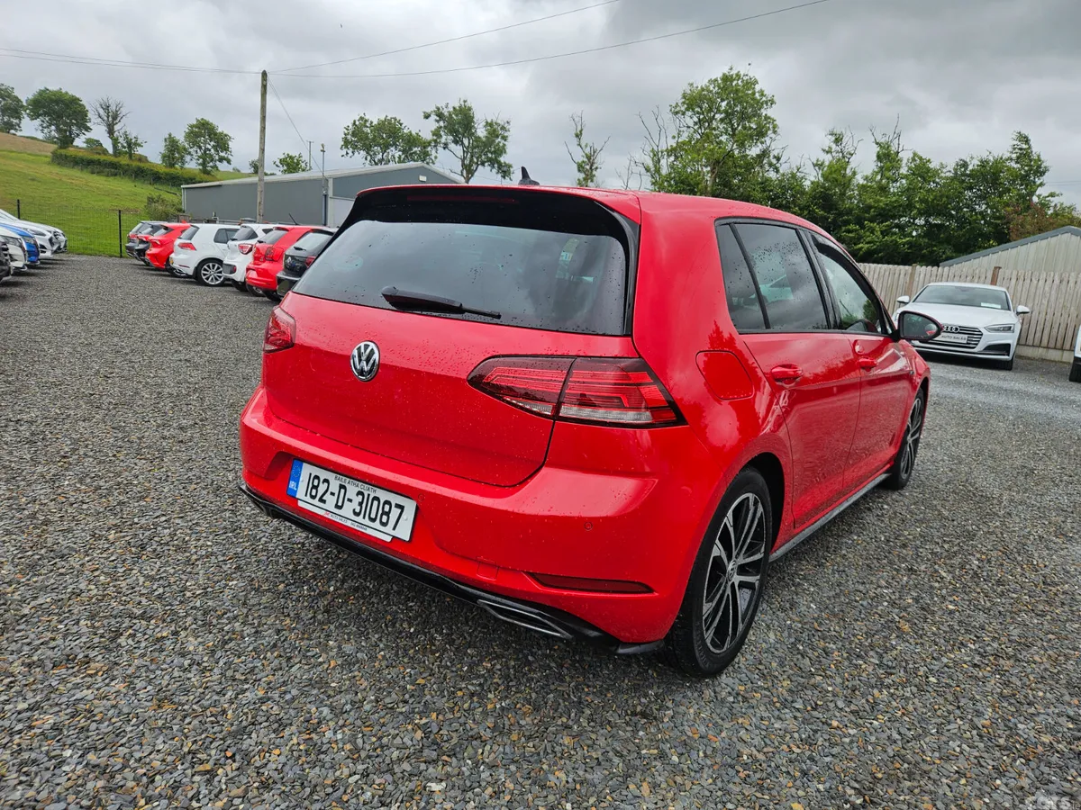 Volkswagen Golf Hatchback, Petrol, 2018, Red