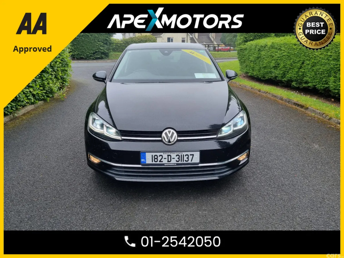 Volkswagen Golf Hatchback, Petrol, 2018, Black