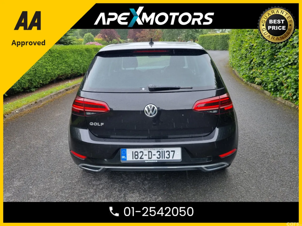 Volkswagen Golf Hatchback, Petrol, 2018, Black