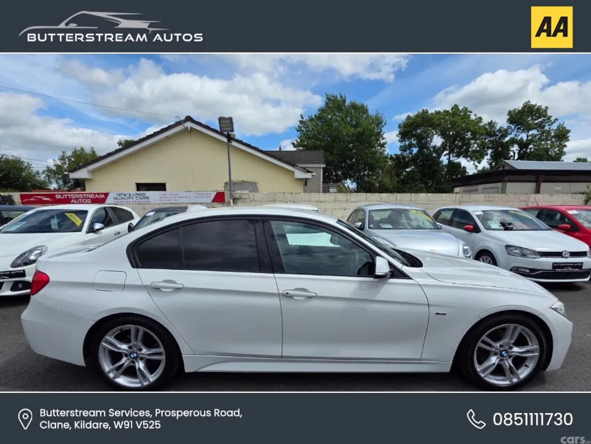 BMW 3-Series Saloon, Diesel, 2013, White