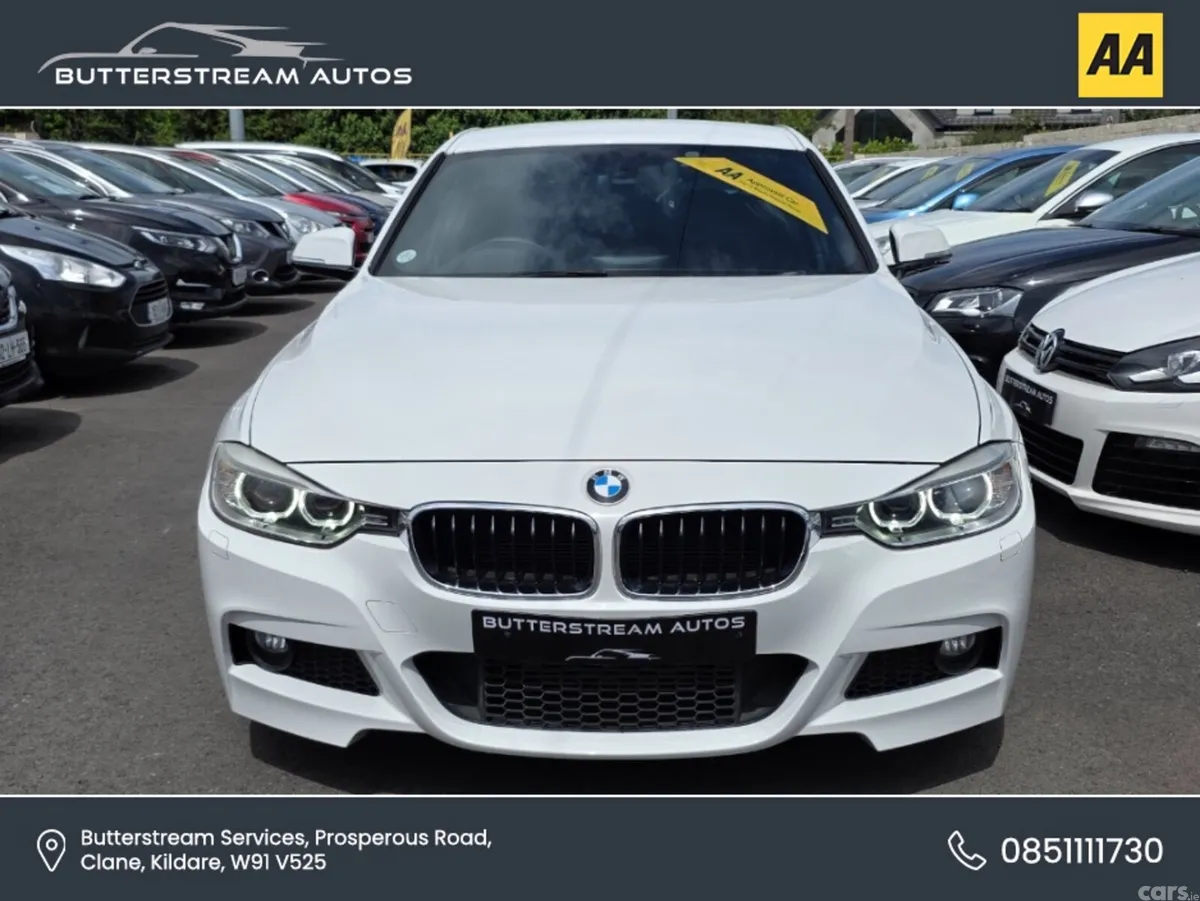 BMW 3-Series Saloon, Diesel, 2013, White
