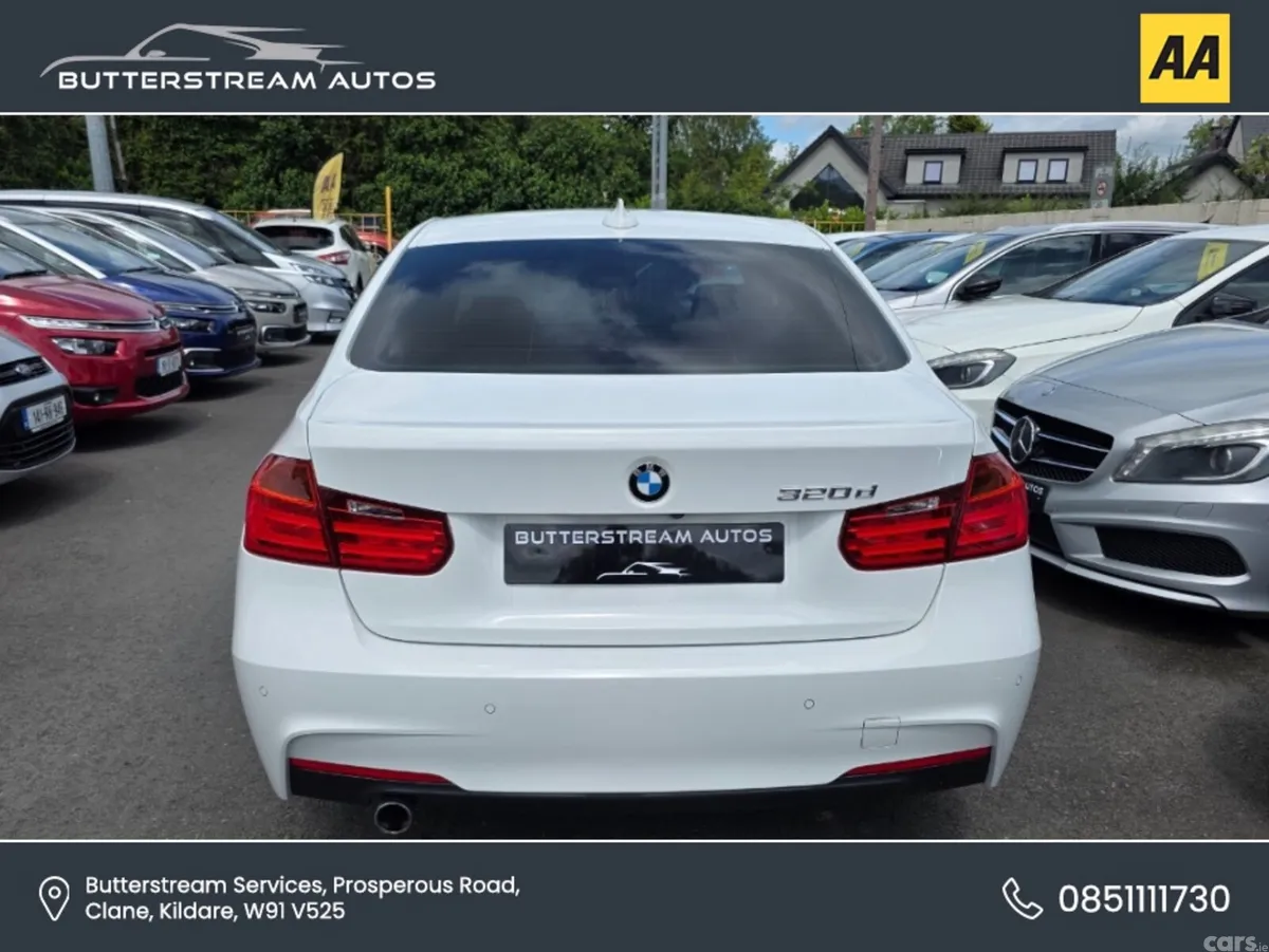 BMW 3-Series Saloon, Diesel, 2013, White
