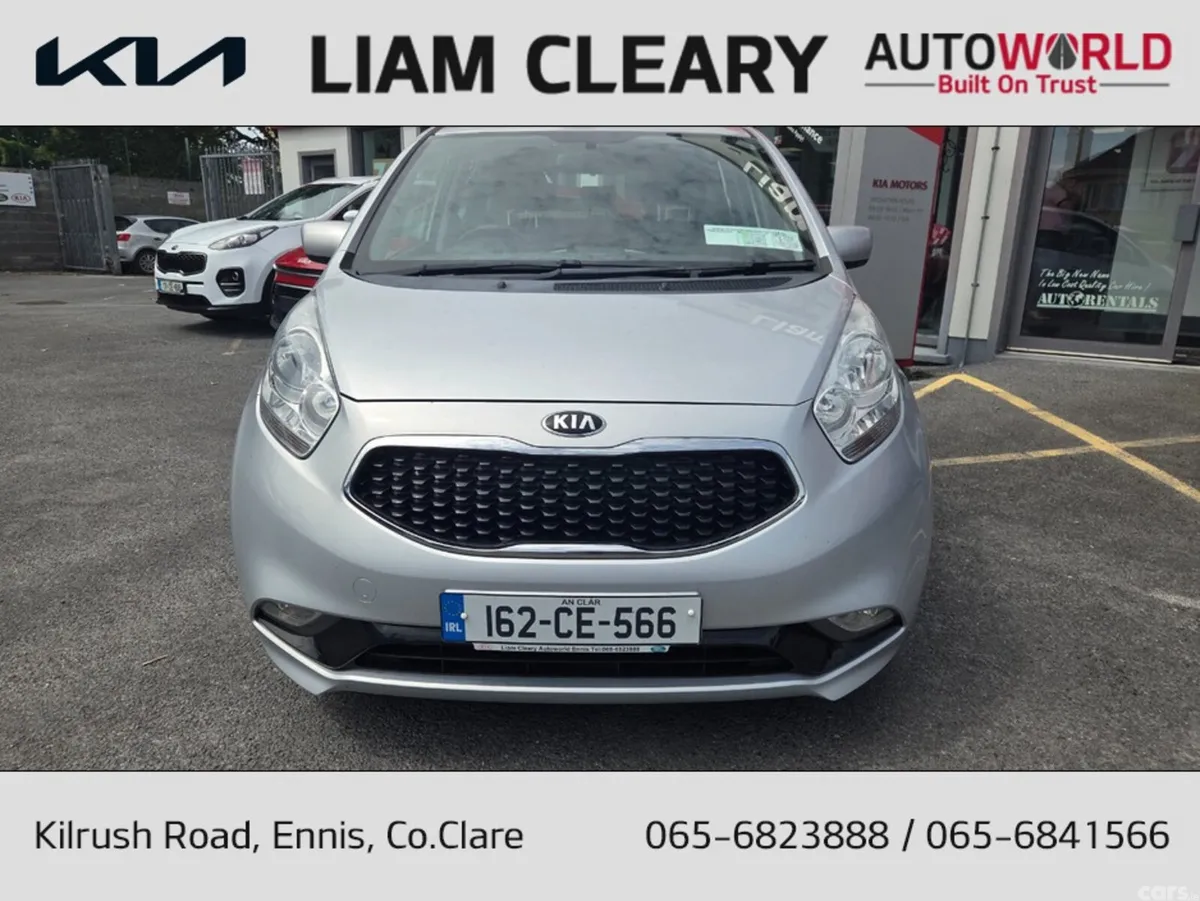 Kia Venga MPV, Petrol, 2016, Silver