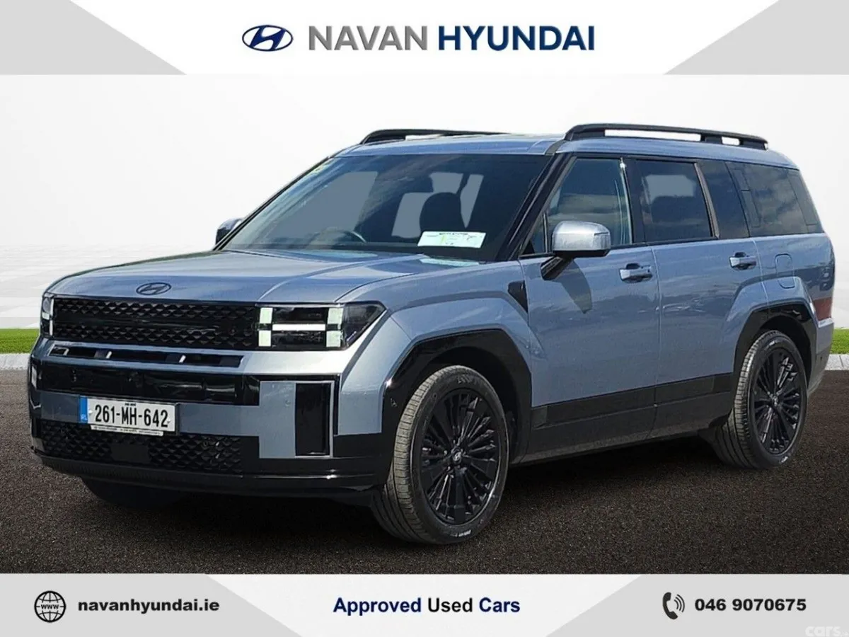 Hyundai Santa Fe SUV, Petrol Plug-in Hybrid, 2026, Blue