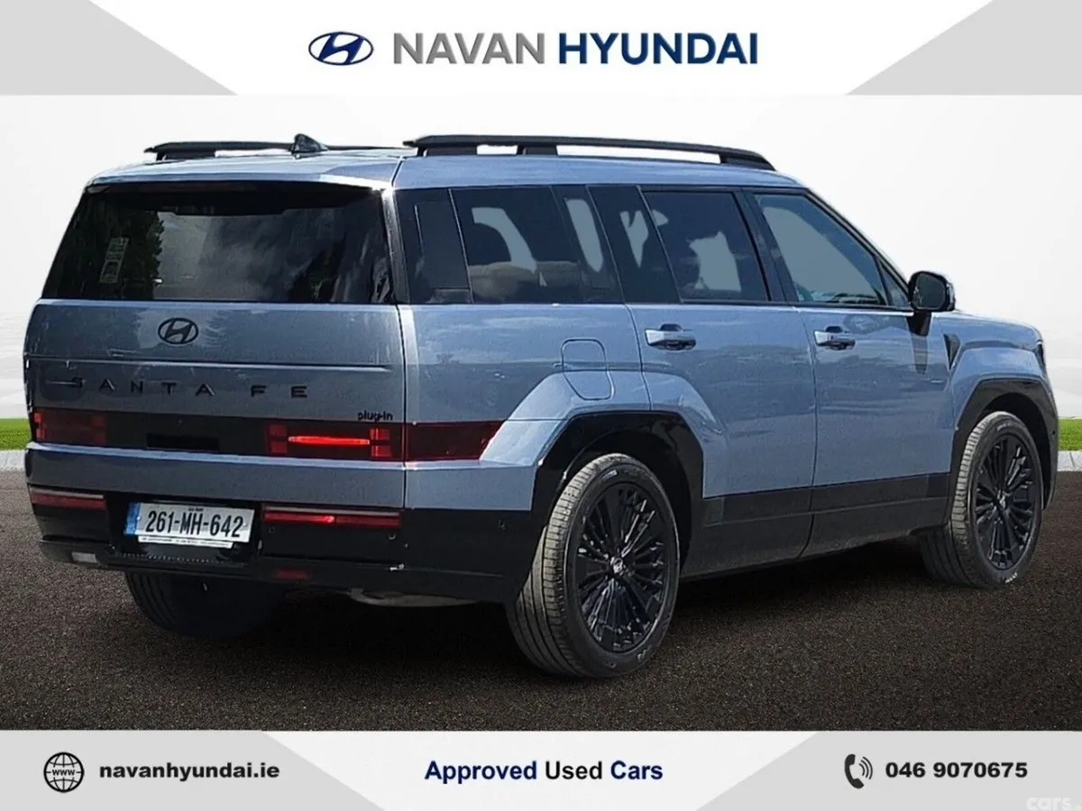 Hyundai Santa Fe SUV, Petrol Plug-in Hybrid, 2026, Blue
