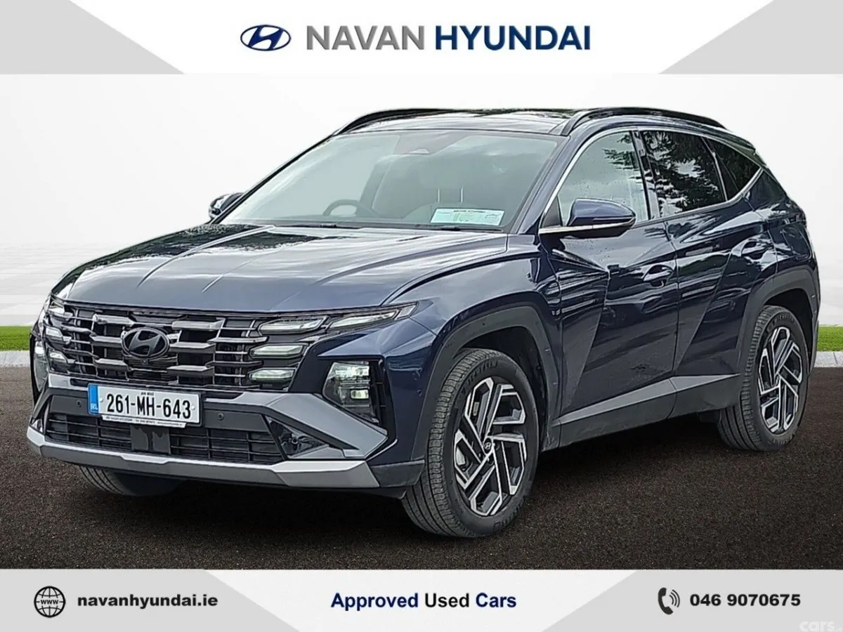 Hyundai Tucson SUV, Petrol Plug-in Hybrid, 2026, Blue