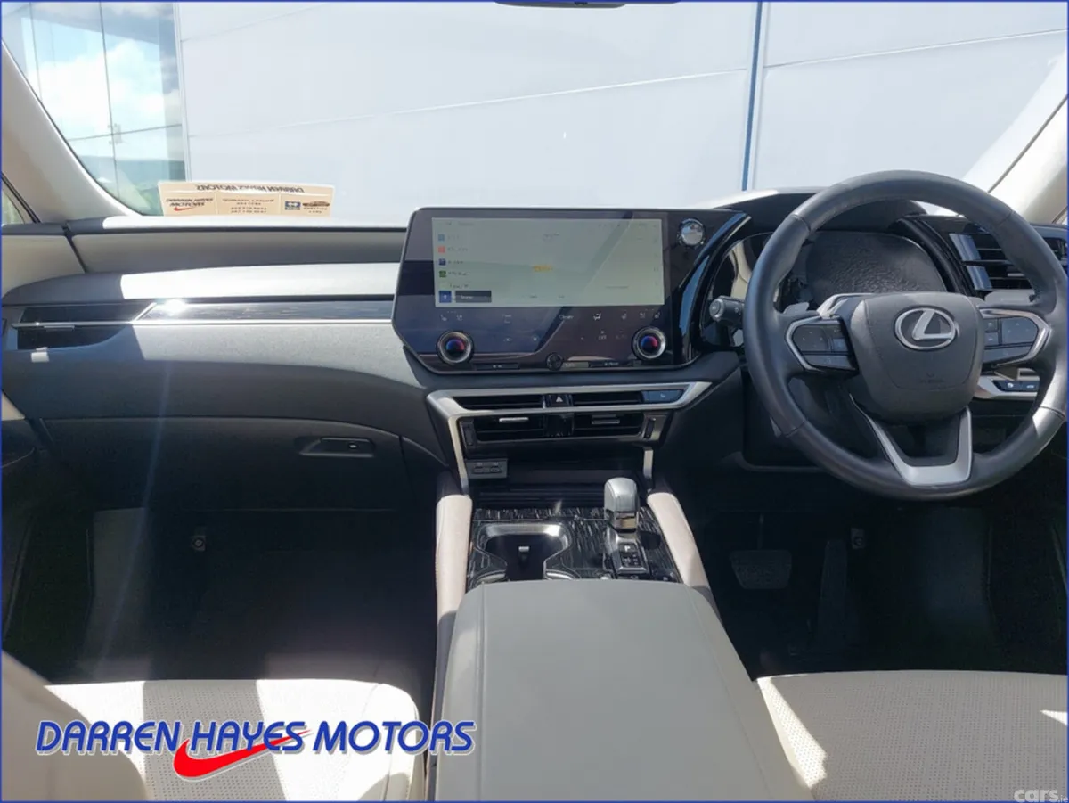 Lexus RX450H+ Estate, Petrol Hybrid, 2024, Red