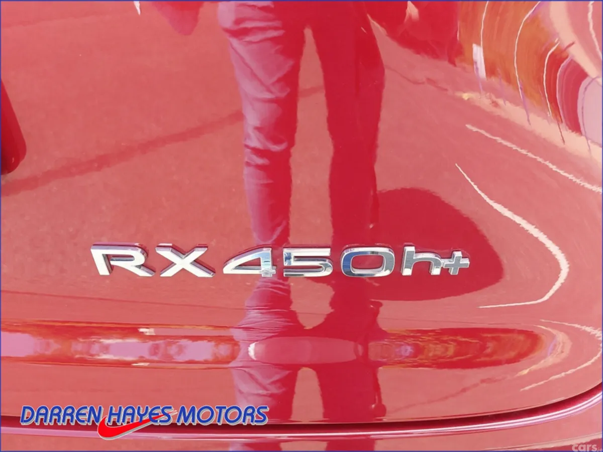Lexus RX450H+ Estate, Petrol Hybrid, 2024, Red