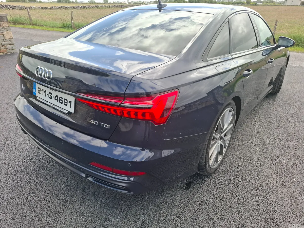 Audi A6 Saloon, Diesel, 2021, Blue