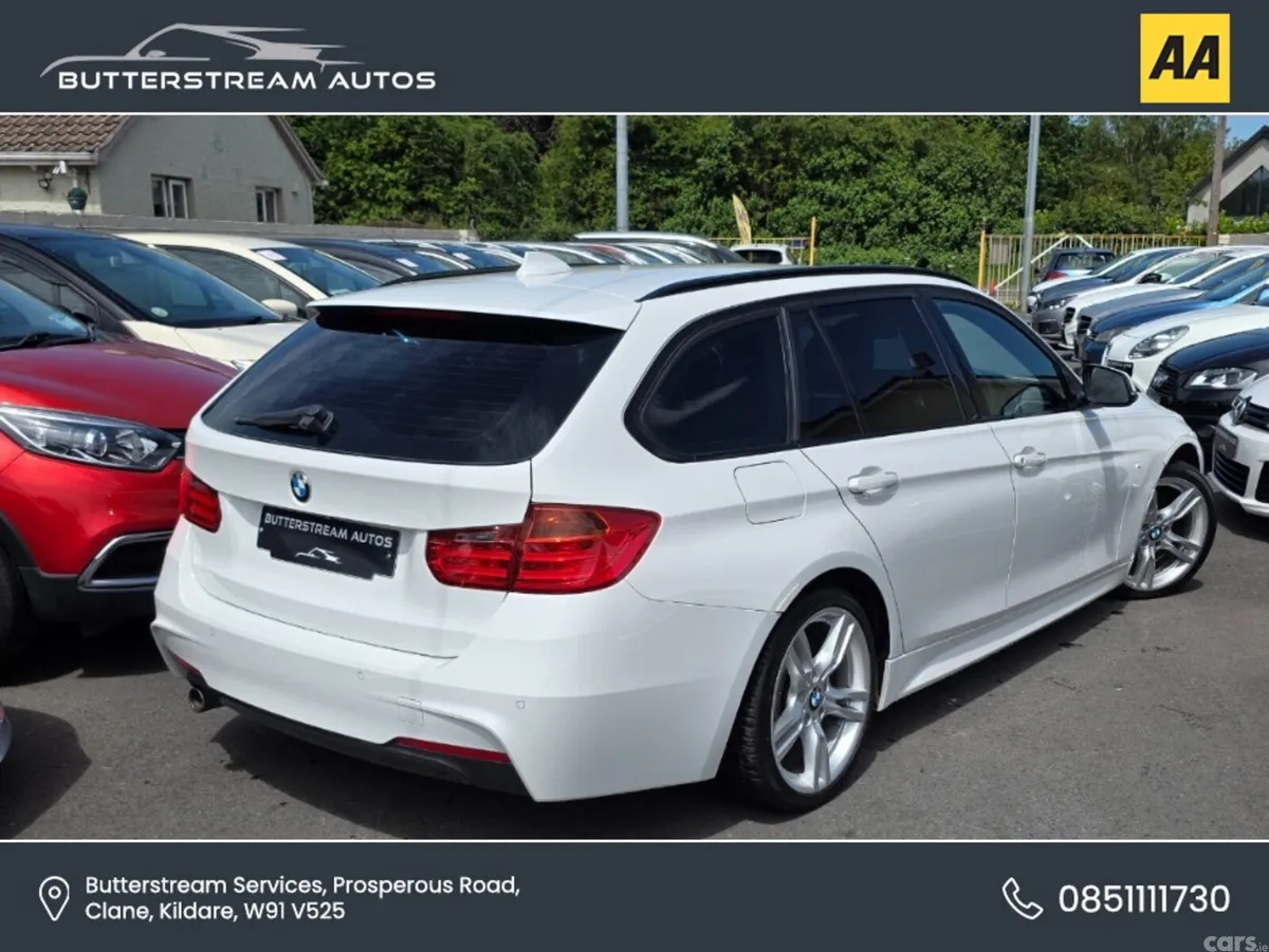 BMW 3-Series Estate, Diesel, 2014, White