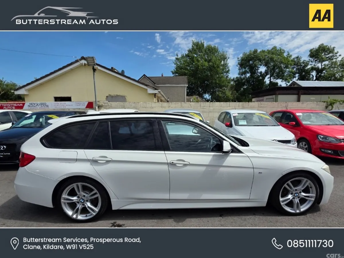 BMW 3-Series Estate, Diesel, 2014, White