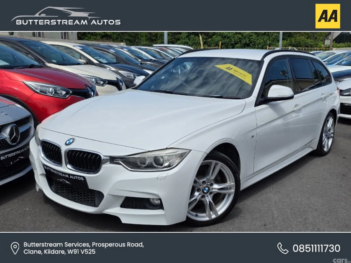 BMW 3-Series Estate, Diesel, 2014, White