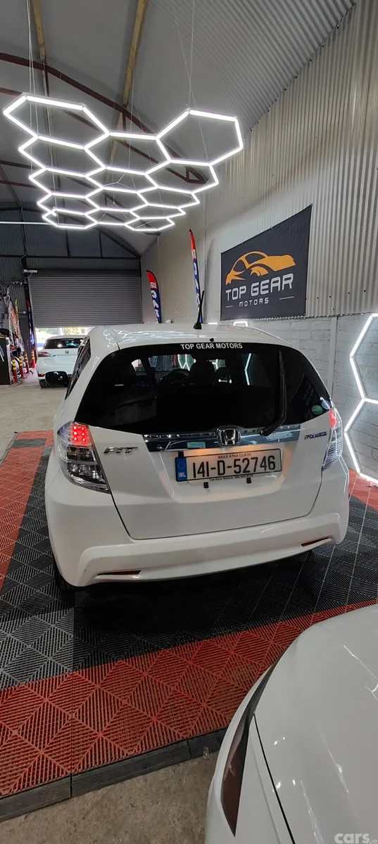 Honda Fit Hatchback, Petrol Hybrid, 2014, White