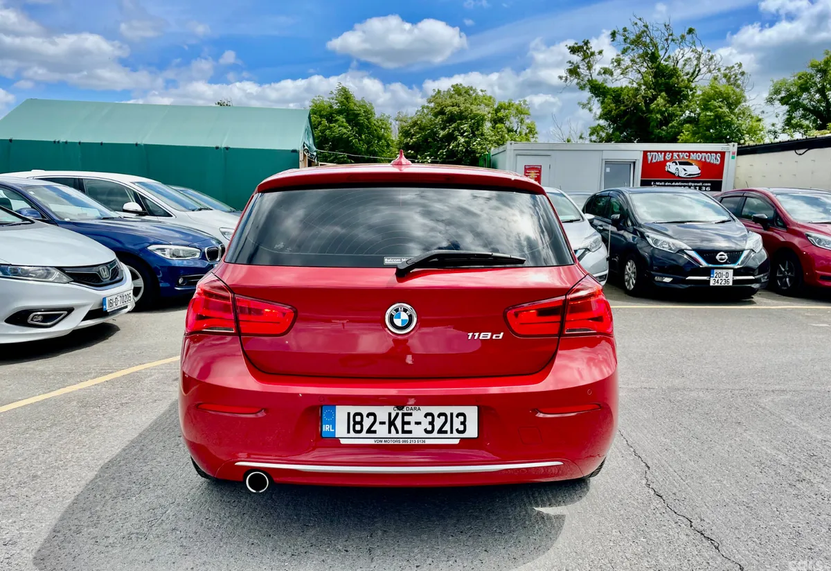 BMW 1-Series Hatchback, Diesel, 2018, Red