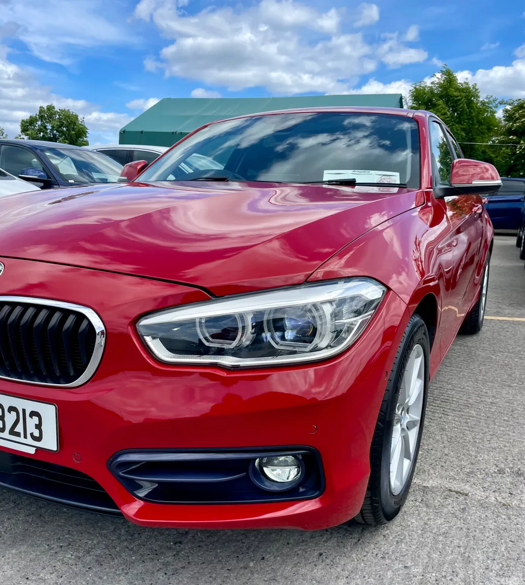 BMW 1-Series Hatchback, Diesel, 2018, Red