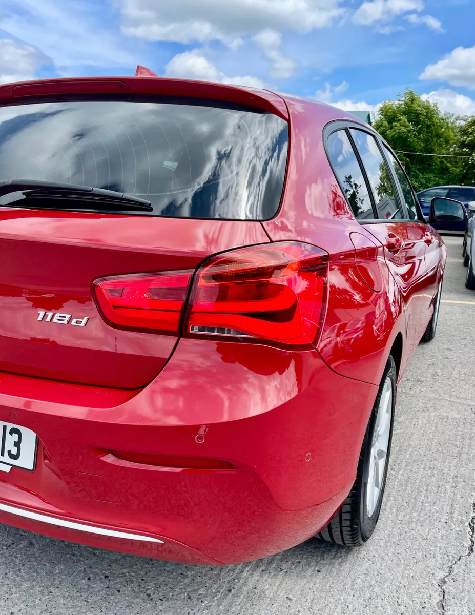 BMW 1-Series Hatchback, Diesel, 2018, Red