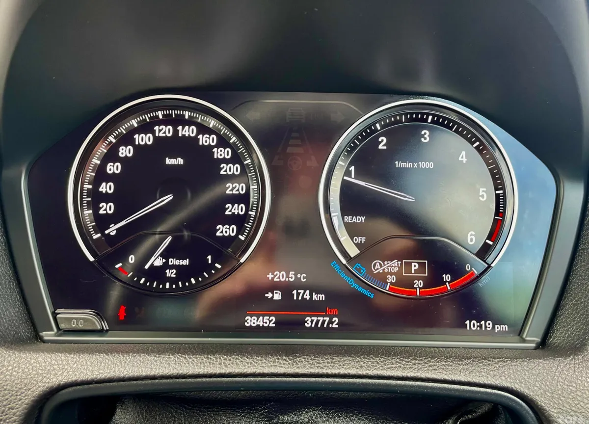 BMW 1-Series Hatchback, Diesel, 2018, Red