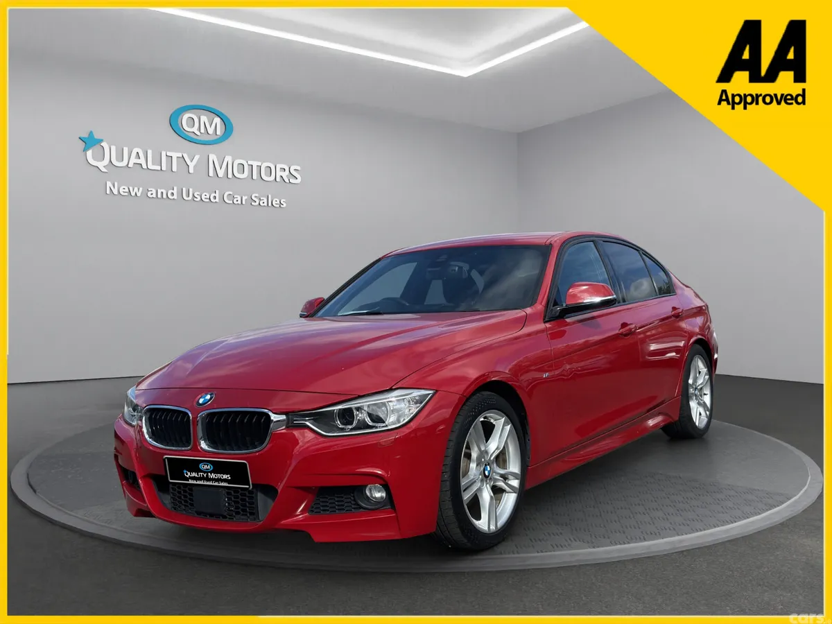 BMW 3-Series Saloon, Petrol, 2015, Red