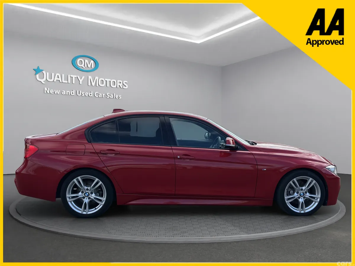 BMW 3-Series Saloon, Petrol, 2015, Red